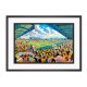 Wheldon Road Stadium Fine Art Print - Castleford Tigers Rugby League